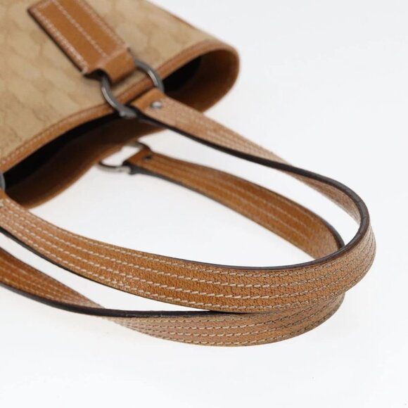 GUCCI GG Canvas Tote Bag Beige 113019 3444 Auth 85129 - Picture 8 of 16